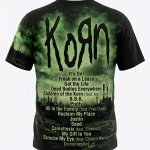 Remera Korn – Follow the Leader - Detalle