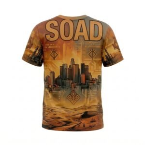 Remera System of a Down – Toxicity - Detalle