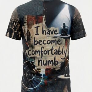 Remera Pink Floyd Confortably Numb Pulse - Detalle