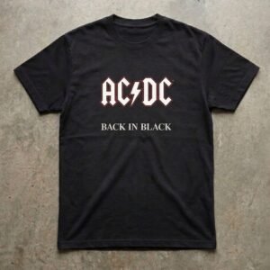 Remera AC/DC Black in Black