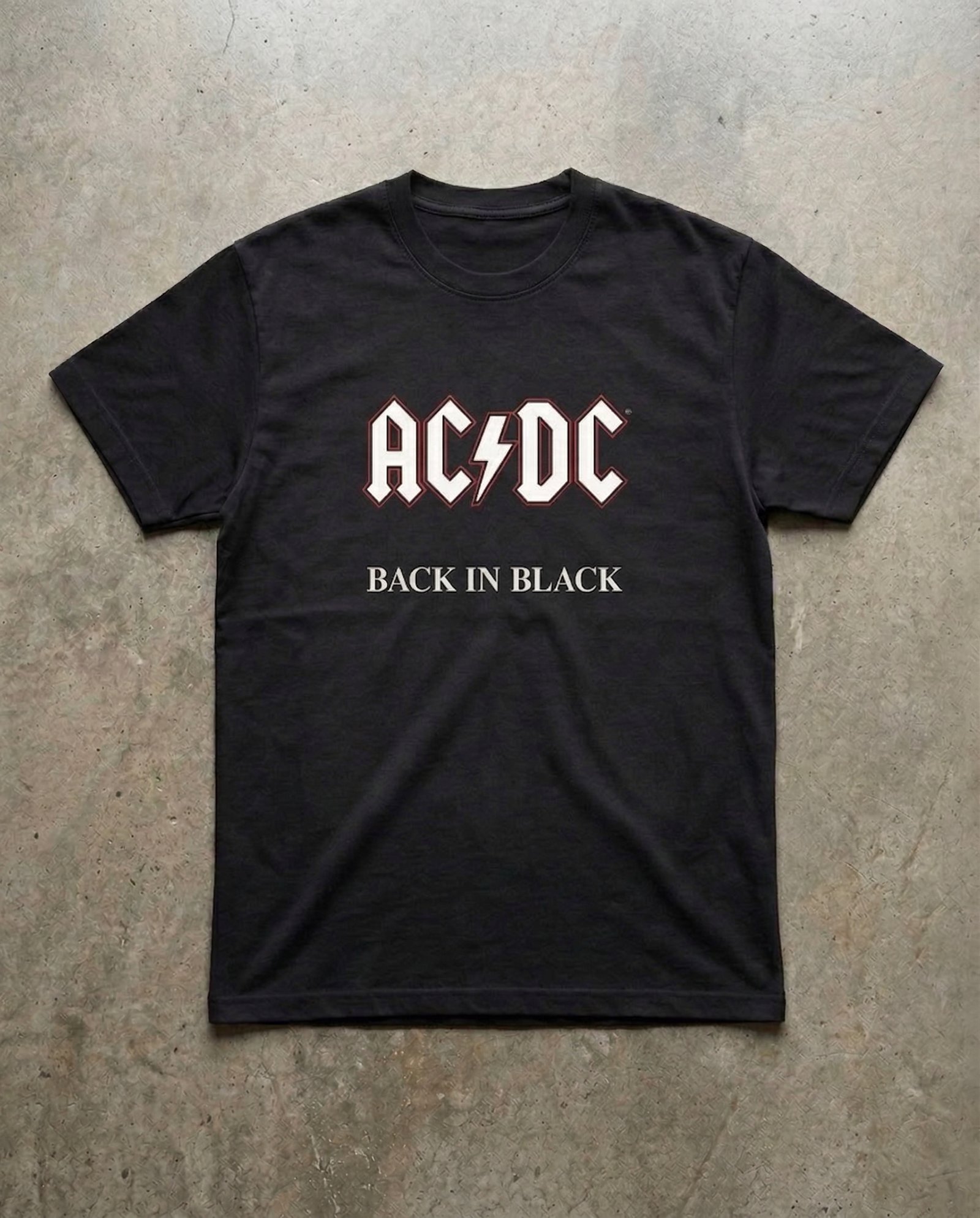 Remera AC/DC Black in Black