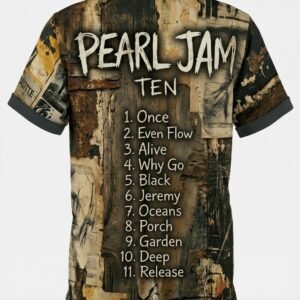 Remera Pearl Jam – Ten - Detalle