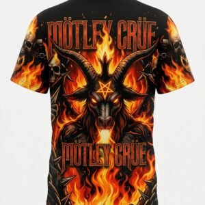Remera Motley Crue – Shout at the Devil - Detalle