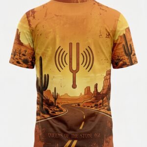 Remera Queens of the Stone Age – Songs for the Deaf - Detalle