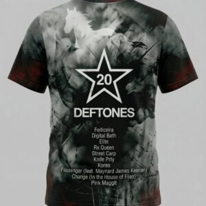Remera Deftones – White Pony - Detalle
