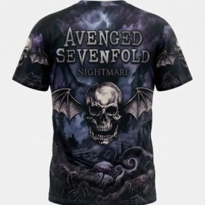 Remera Avenged Sevenfold – Nightmare - Detalle
