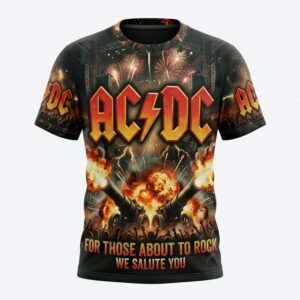 Remera AC/DC - For Those About to Rock