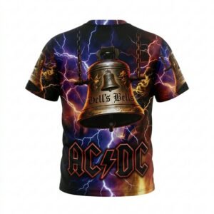 Remera AC/DC – Back in Black - Detalle