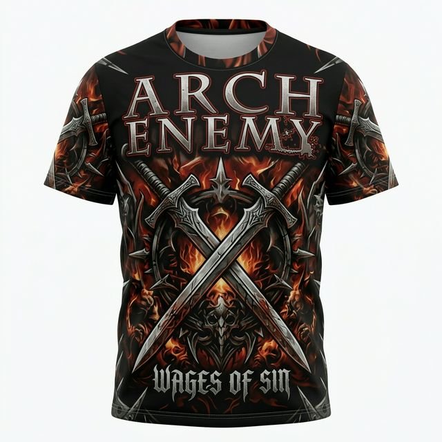 Remera Arch Enemy – Wages of Sin