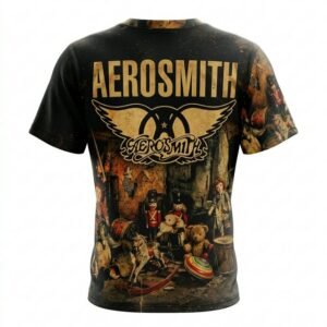 Remera Aerosmith – Toys in the Attic - Detalle