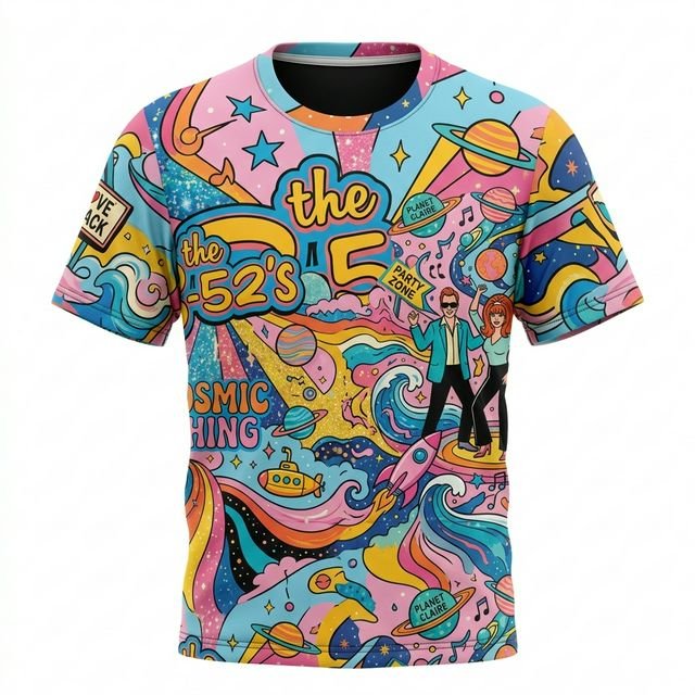 Remera The B-52s – Cosmic Thing