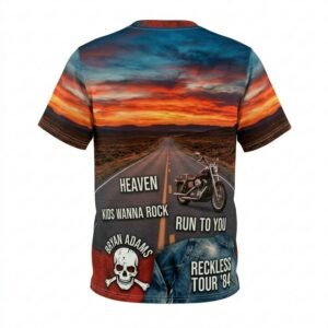Remera Bryan Adams – Reckless - Detalle