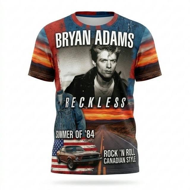 Remera Bryan Adams – Reckless