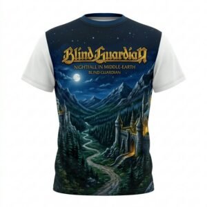 Remera Blind Guardian – Nightfall in Middle-Earth - Detalle