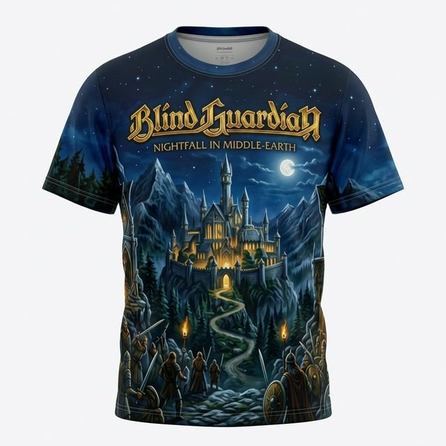 Remera Blind Guardian – Nightfall in Middle-Earth