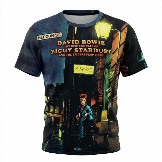 Remera David Bowie – Ziggy Stardust