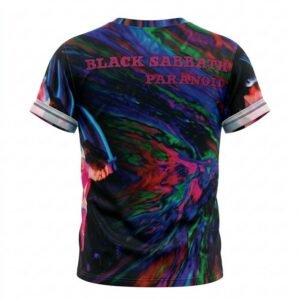 Remera Black Sabbath – Paranoid - Detalle
