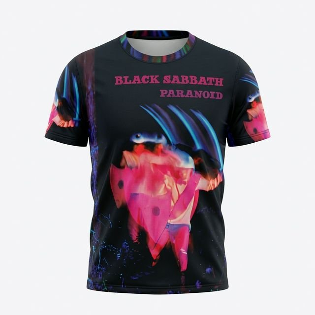 Remera Black Sabbath – Paranoid