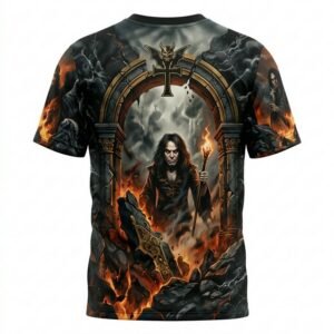 Remera Black Sabbath – Heaven and Hell - Detalle