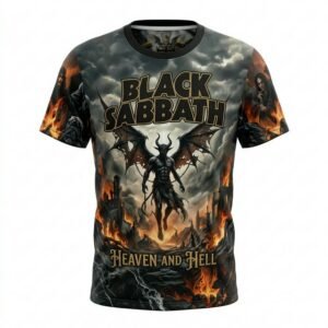 Remera Black Sabbath - Heaven and Hell