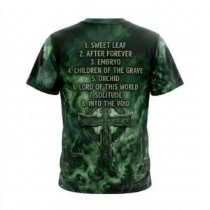 Remera Black Sabbath – Master of Reality - Detalle