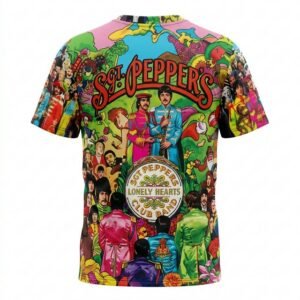 Remera The Beatles – Sgt. Peppers Lonely Hearts Club Band - Detalle