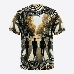 Remera The Beatles – Abbey Road - Detalle