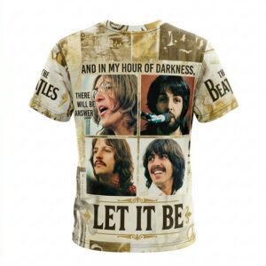 Remera The Beatles – Let It Be - Detalle