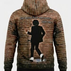 Buzo Michael Jackson – Off The Wall - Detalle