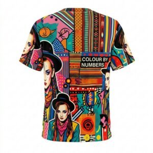 Remera Culture Club – Colour by Numbers - Detalle