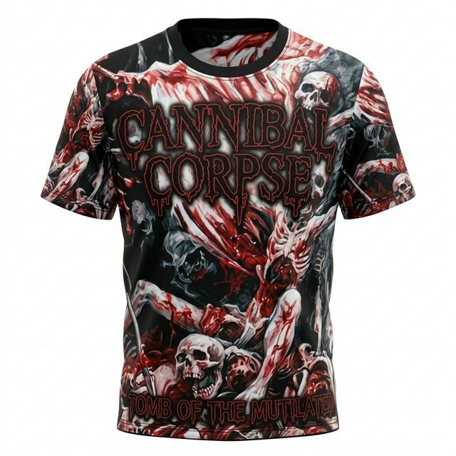 Remera Cannibal Corpse – Tomb of the Mutilated