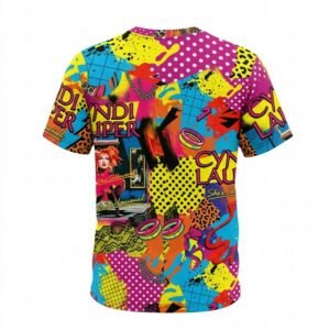 Remera Cyndi Lauper – Shes So Unusual - Detalle