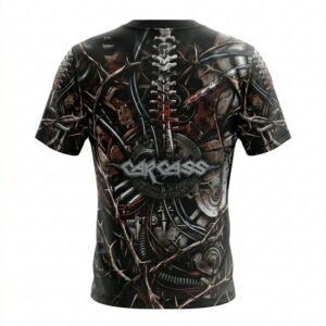 Remera Carcass – Heartwork - Detalle
