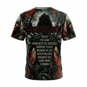 Remera Disturbed – The Sickness - Detalle