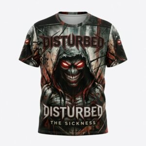 Remera Disturbed - The Sickness