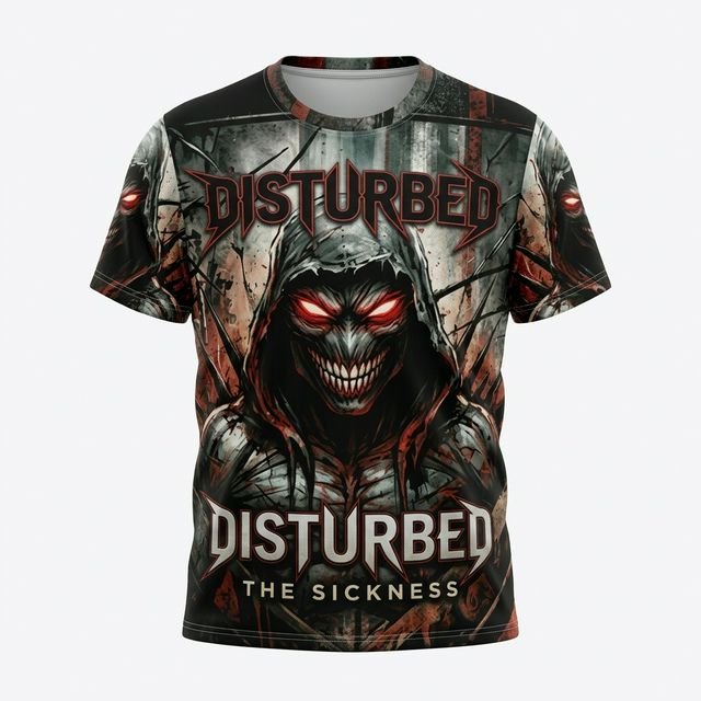 Remera Disturbed – The Sickness