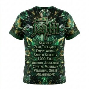 Remera Death – Symbolic - Detalle