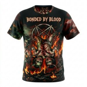 Remera Exodus – Bonded by Blood - Detalle