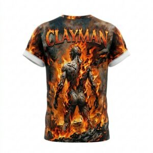 Remera In Flames – Clayman - Detalle