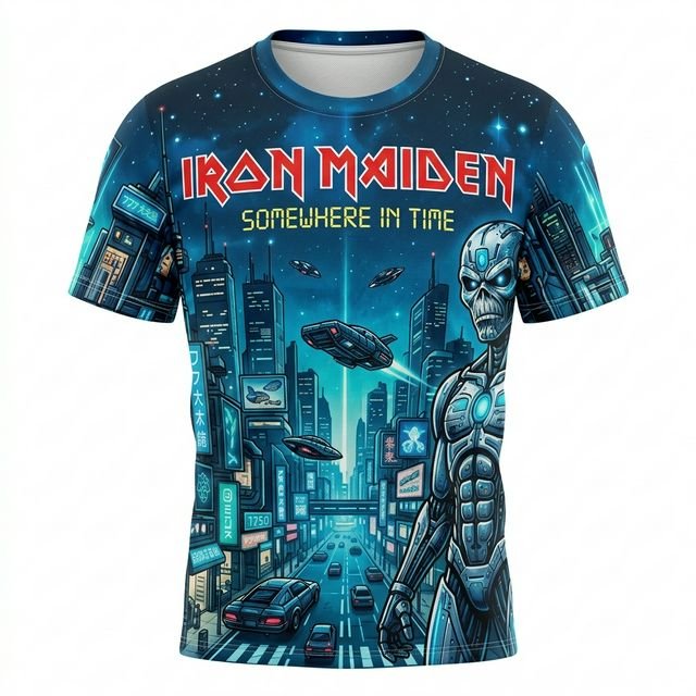 Remera Iron Maiden – Somewhere in Time
