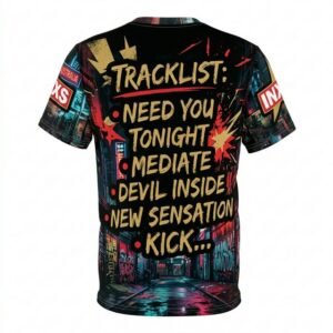 Remera INXS – Kick - Detalle