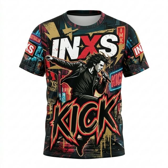 Remera INXS – Kick