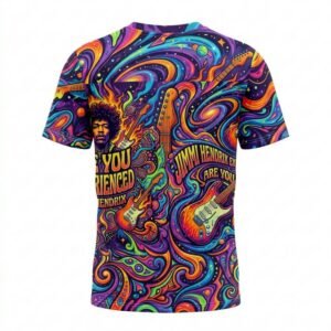 Remera Jimi Hendrix – Are You Experienced - Detalle