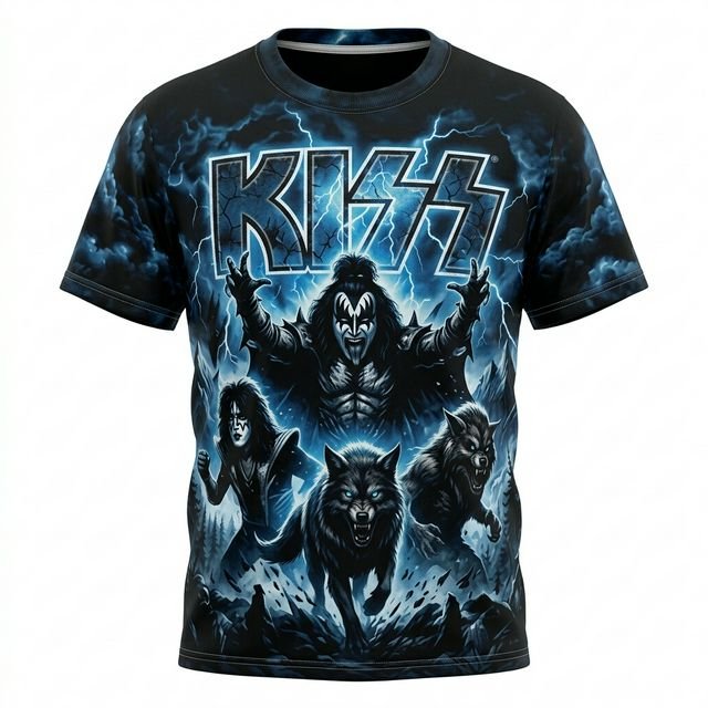 Remera KISS – Creatures of the Night