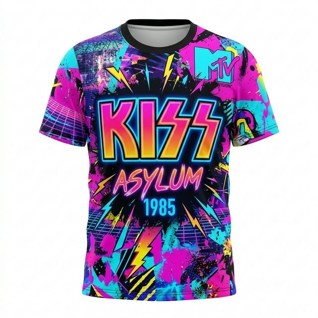 Remera KISS – Asylum