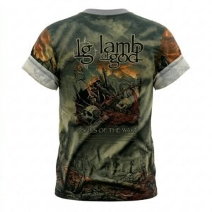 Remera Lamb of God – Ashes of the Wake - Detalle