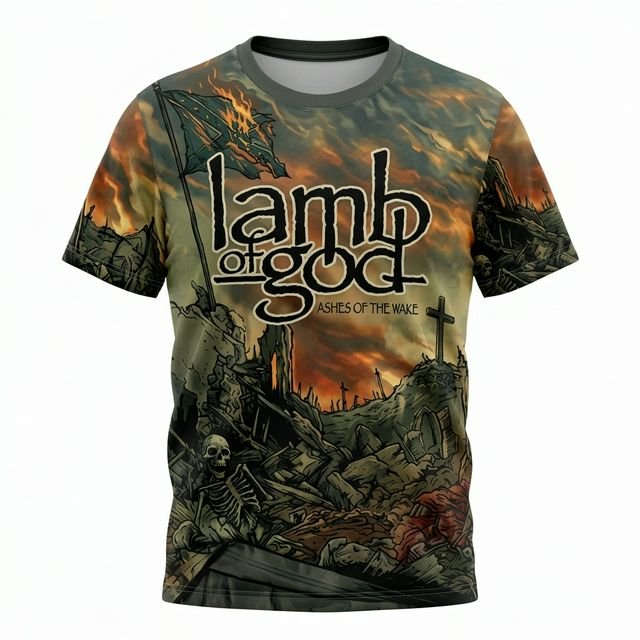 Remera Lamb of God – Ashes of the Wake