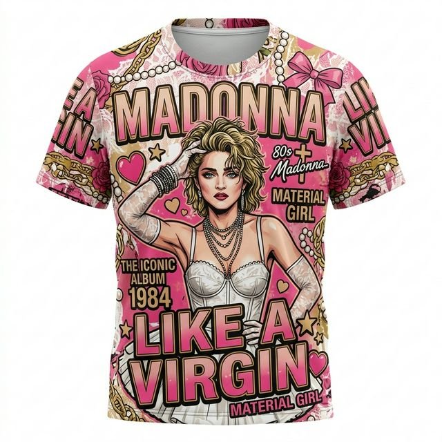 Remera Madonna – Like a Virgin