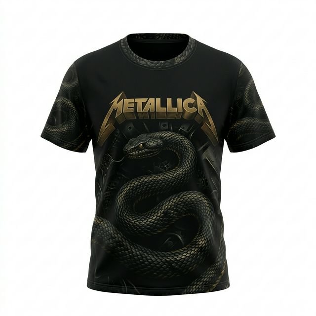 Remera Metallica – The Black Album