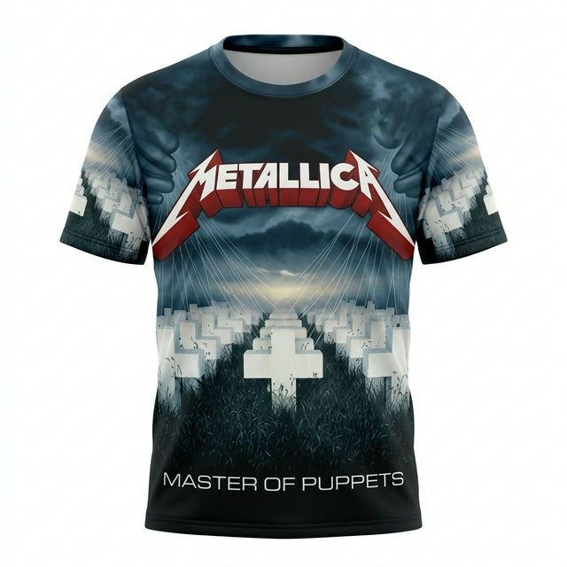 Remera Metallica – Master of Puppets